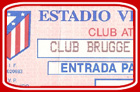 V. Caldern, At. Madrid - Club Brugge, 1992